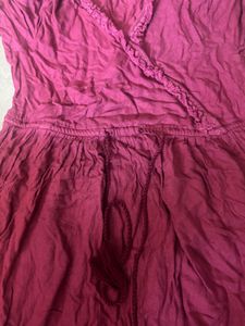 Boho Ruffle Wrap Dress
