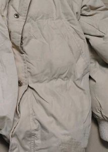 Beige Puffer Jacket