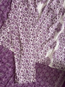 Brand new Floral kurta set 1