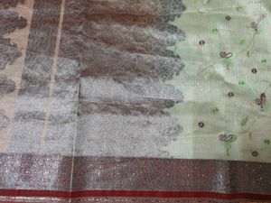 Elegant Embroidered Saree