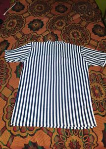 Classic Striped Polo Shirt