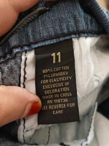 Women's Blue Denim Shorts