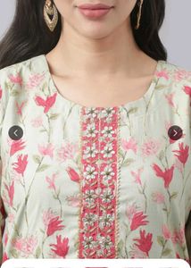 Brand New Floral Print Kurta Set