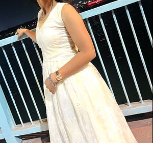 Elegant White Maxi Dress