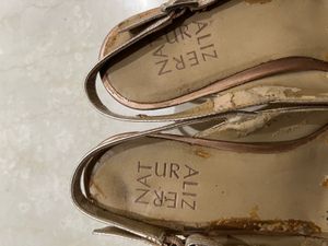 2 pure leather heels