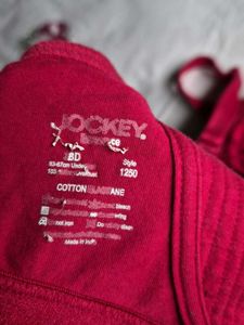 Jockey 38D Comfortable Dark pink Bra