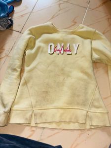 Yellow "Only Good Vibes" Sweatshirt