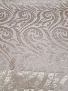 Elegant Cream Jacquard  Saree with potli  purse