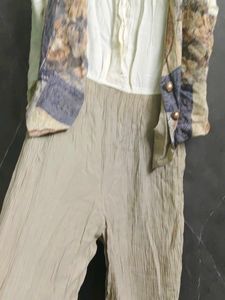 Unique Vintage Jumpsuit with Patchwork Detail