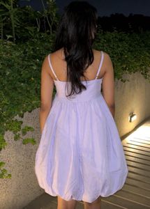 Cute Lavender Mini Dress
