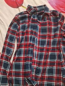 buy 1 get one free on shirts Red &amp; Black Plaid Sh