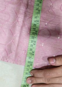Elegant Pink Sequined Kurta 'NO OFFERS'