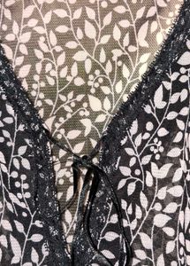 mesh sleeveless top