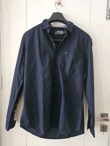 Plain Subtle Blue Shirt