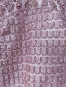 Baby Pink Peplum Top, Lahanga And Dupatta .
