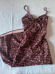 Floral Print Midi Dress