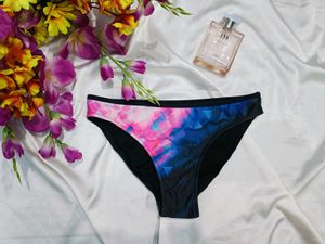 🇳🇿💫🎀Vibrant Geometric Print Bikini Bottom