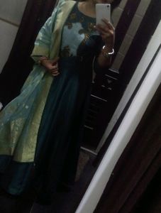 Anarkali With Dupatta