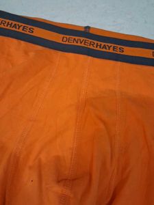 L Denver Hayes Orange Boxer Briefs