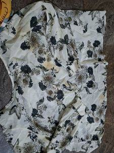 Floral Print Flowy tunic Top