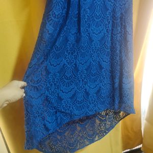 Latin Quaters High Low Dress