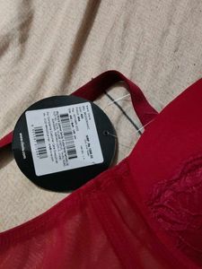 Solid Padded Full Cup Underwired Balconette Bra