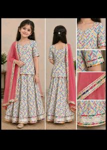 Adorable Girls Lehenga Choli Set