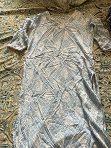 Light Blue Printed Kurta