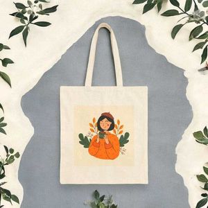 Custom Hand-Painted Tote Bag