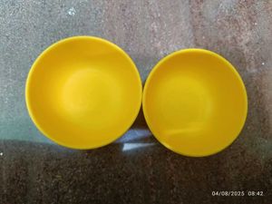 Yellow Dinnerware Bowls(set Of 2)