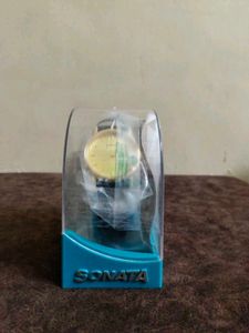 Sonata Gold Watch