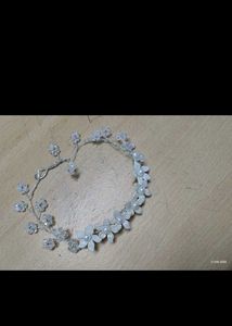 Floral &amp; Crystal Hair Accessory hai