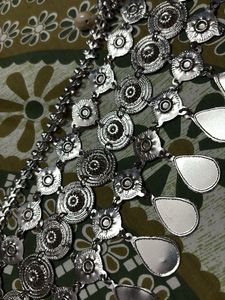 Silver Tone Fashion kamarband