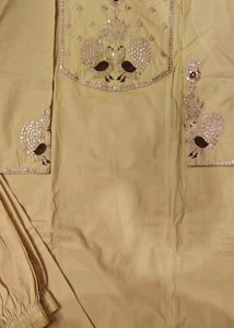 Yellow Kurta Set with Printed Dupatta