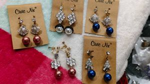Civic Nx Elegant Drop Earrings Set