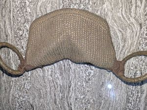 Designer Beaded Handbag (Bronze Potli)
