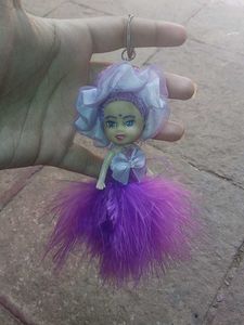 Purple Doll Keychain
