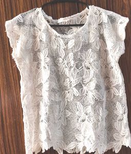 Elegant Floral Lace Top