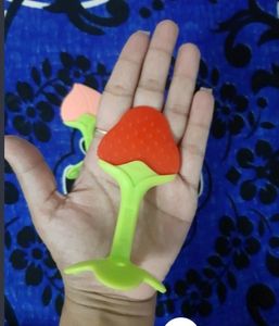 Strawberry Teether Toy