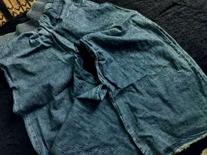 Women's Denim Wide Leg Pants