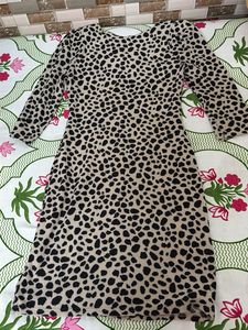 Stylish Leopard Print Dress