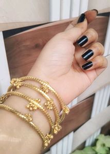 Gold Tone Bangles