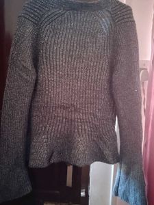 Sparkly Button-Up Cardigan