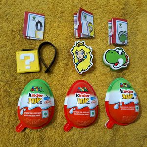 Super Mario Kinder Joy – Combo of 3 🍄⭐