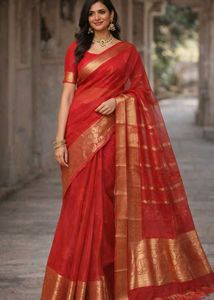 pink saree💗