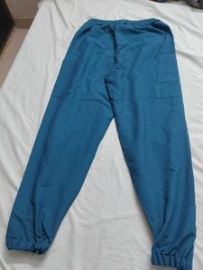 Teal Joggers with Drawstring