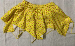 Cute Kids Yellow Polka Dot Swimsuit