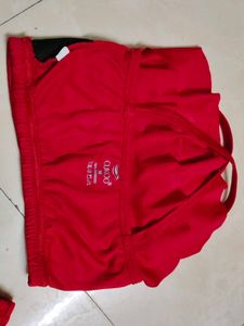 Red Ruffle swimming Set