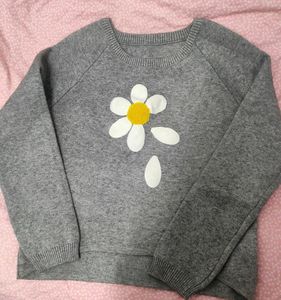 SHEIN Cute Cropped Pullover