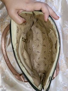 Sparkly Rose Gold Handbag